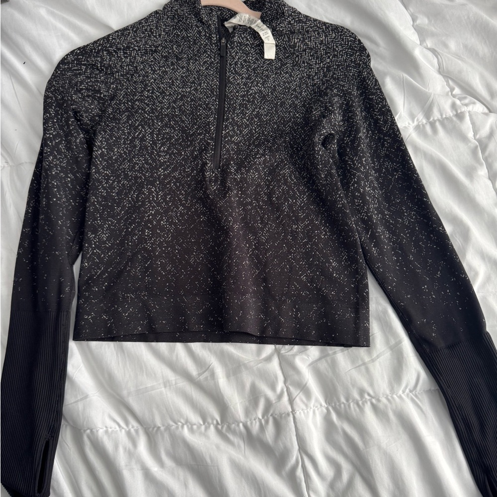 lululemon Cropped quarter zip
